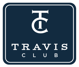 Travis CLUB White stacked on blue square (2) (1)